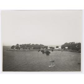 View of Port Darwin from Vickers Vimy