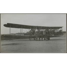 Vickers Vimy and crew