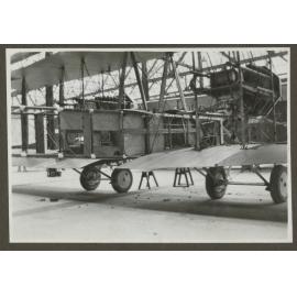 Vickers Vimy in workshop