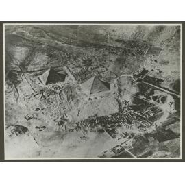 Aerial view of Pyramids, Egypt