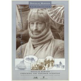 Douglas Mawson Exhibition : [poster]