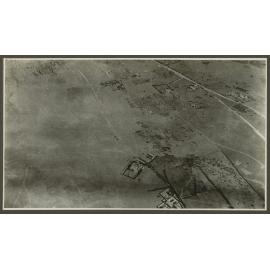 Aerial view of fields