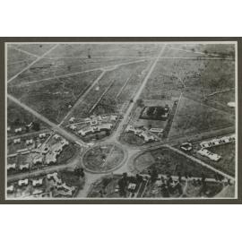 Aerial view of city