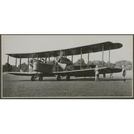Vickers Vimy at Calcutta