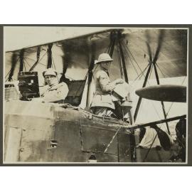 Keith Smith and Walter Shiers in the Vickers Vimy