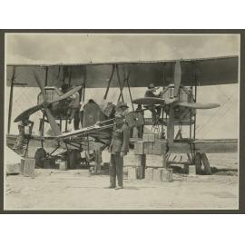 Repairing the Vickers Vimy