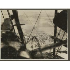 Aerial view of a town