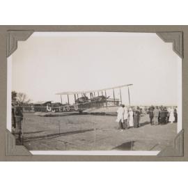 Vickers Vimy arrival at Darwin