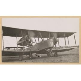 Vickers Vimy arriving at Darwin