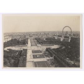 'Jardins du Champ de Mars from Eiffel Tower'