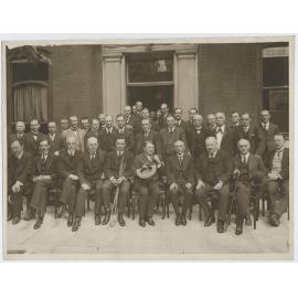 Group portrait with Ross and Keith Smith
