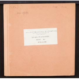 Log book of Rolls-Royce Engine No. 5716 - C200 used in the Vickers Vimy G-EAOU.