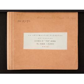 Photocopy of Aeroplane Log Book for Vickers Vimy G-EAOU