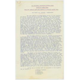 Review of operations