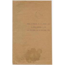 Evacuation of the aerodrome at Arak El Manshije