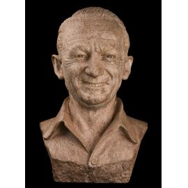 Sculpture bust of Donald Bradman