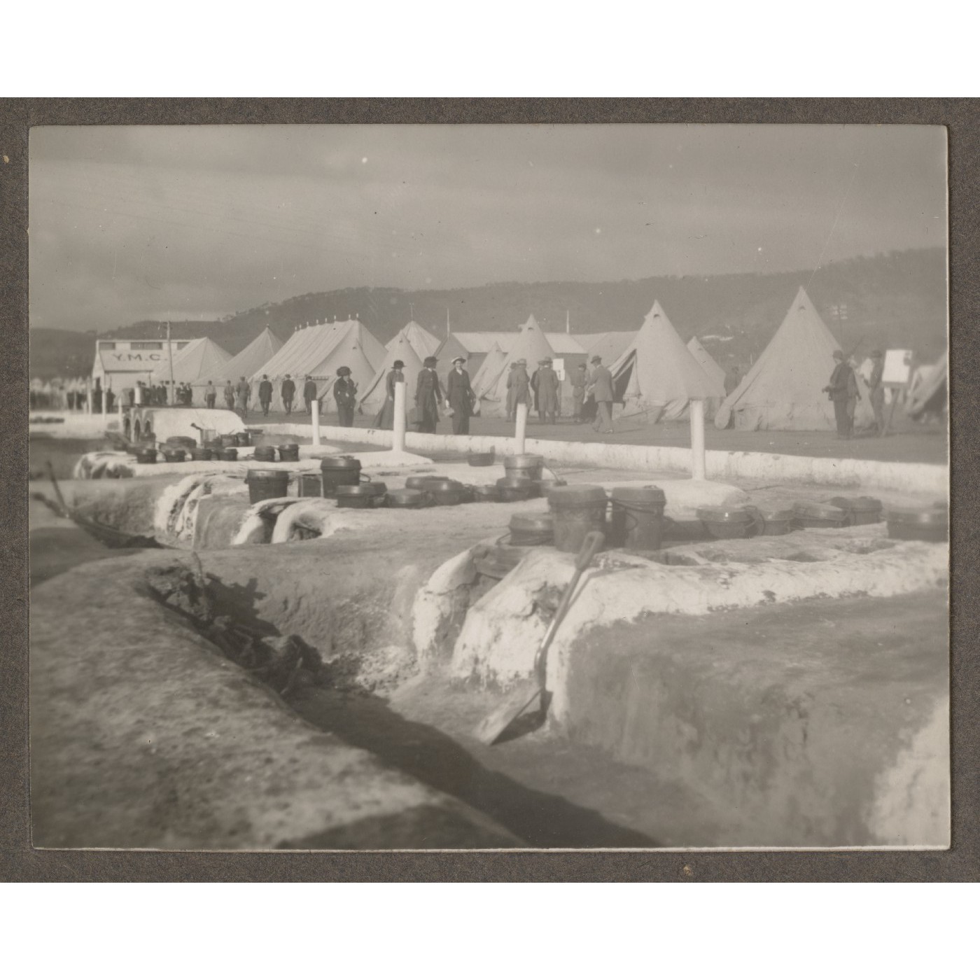 Photograph album of Morphettville army training camp and Mutooroo Station
