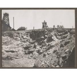 Blasting quarry