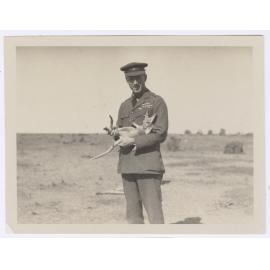 Ross Smith with kangaroo