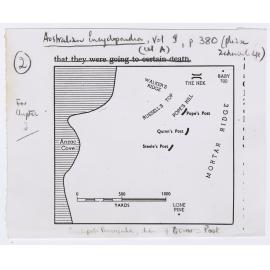 Map of the Gallipoli Peninsula