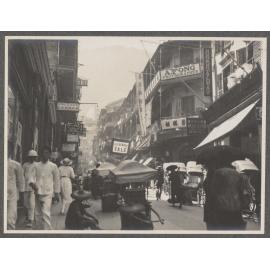 Busy street, Hong Kong