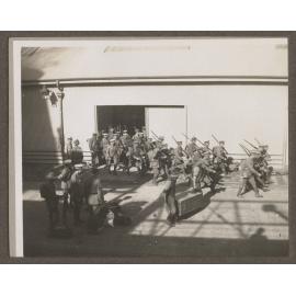 Soldiers at Wakefield street