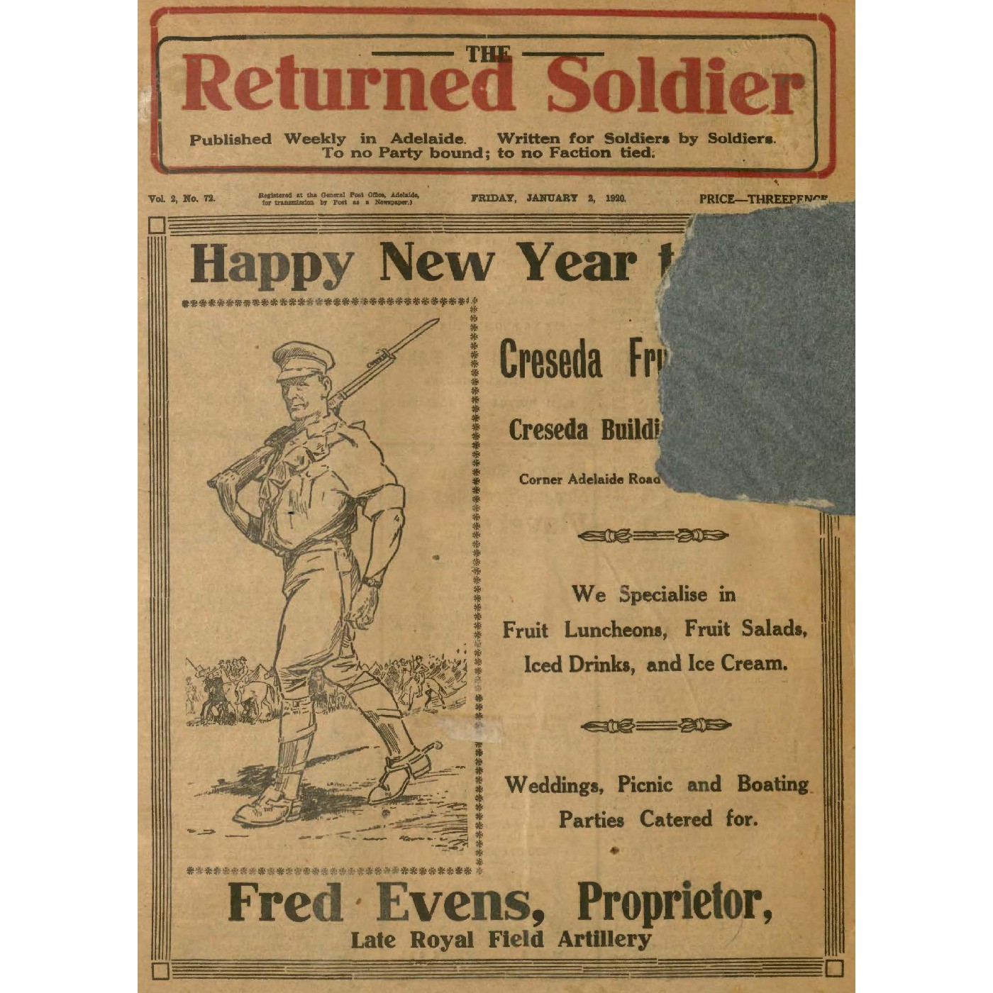 The Returned soldier