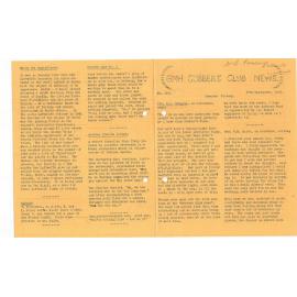 GMH Cobbers Club News