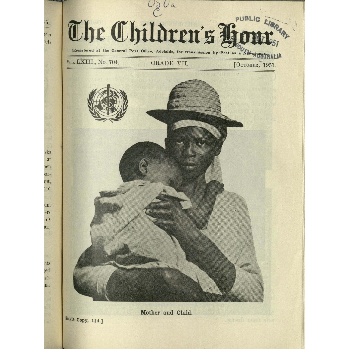 The Children's hour : grade VII