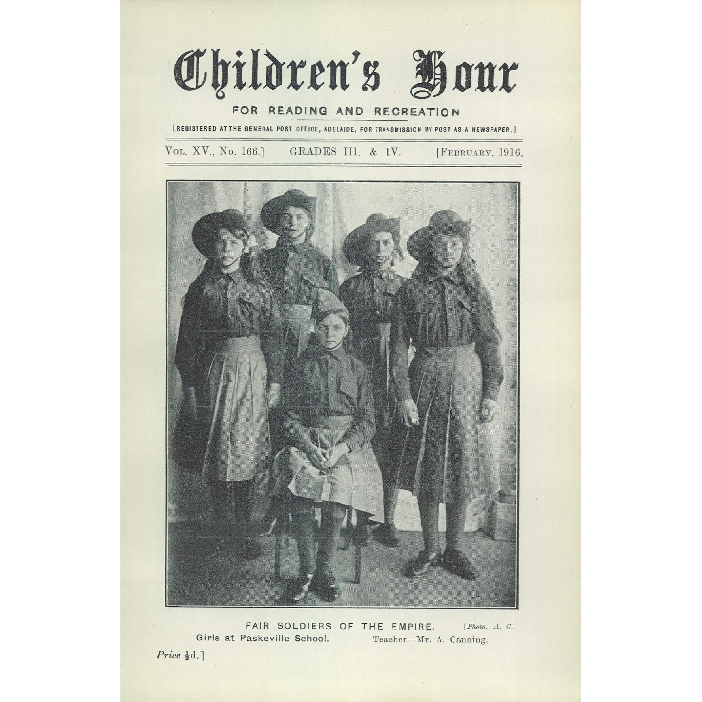 The Children's hour : grades III & IV