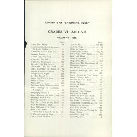 The Children's hour : grades 6 and 7