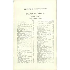 The Children's hour : grades 6 and 7