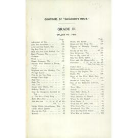 The Children's hour : grade 3