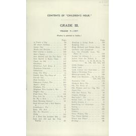 The Children's hour : grade 3