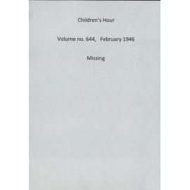 The Children's hour : grade VII