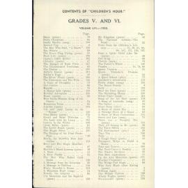 The Children's hour : grades V & VI