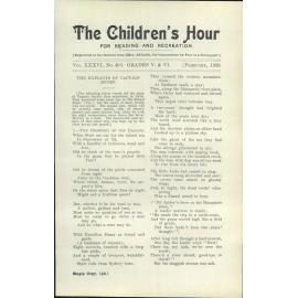 The Children's hour : grades V & VI