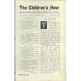 The Children's hour : grades V & VI