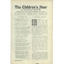 The Children's hour : grades V & VI