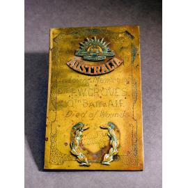 World War One trench art