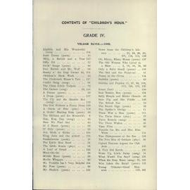 The Children's hour : grade IV