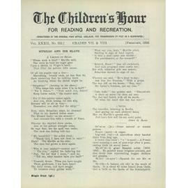 The Children's hour : grades VII & VIII