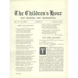 The Children's hour : class IV