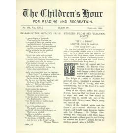 The Children's hour : class IV