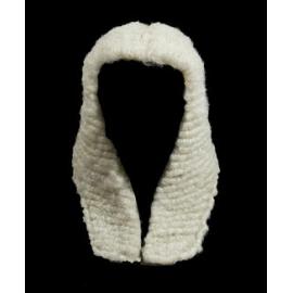 Horse-hair wig and storage canister
