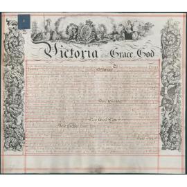 Governor Gawler's warrant and seal
