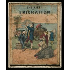 The life of emigration [dissected puzzle]