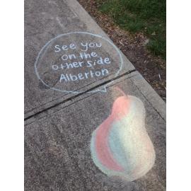 The community cafe might be closed, but the community spirit endures.