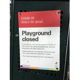 Playground closure: brutal!