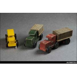 Wooden trucks